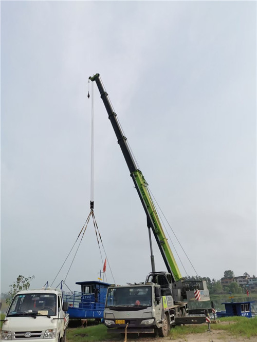 西安区桥梁建设吊装案例